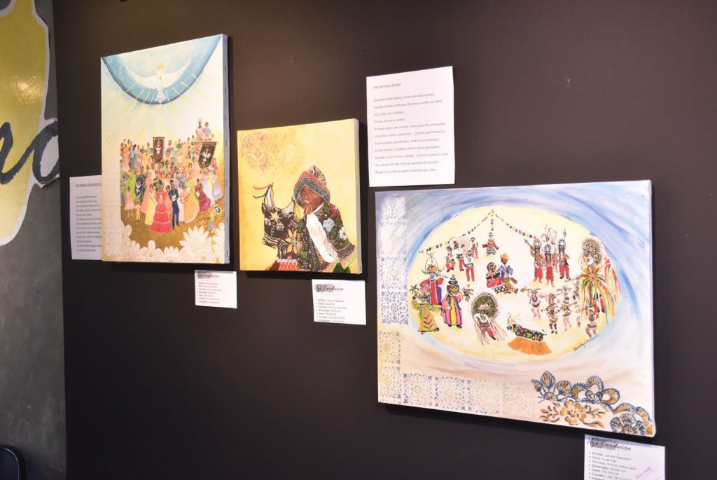 Exposição no Espaço de Arte Ilzé Cordeiro destaca cultura popular e religiosidade maranhense