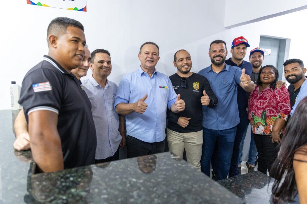 Governo entrega Delegacia de Penalva reformada (Foto: Divulgação)