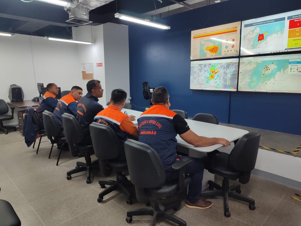 Monitoramento dos índices de chuva (Foto: Reprodução)