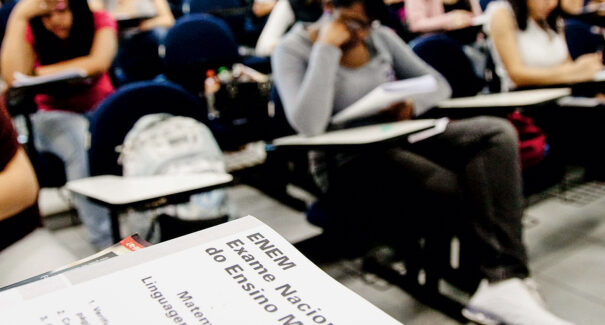 Alunos da rede pública terão pré-inscrição automática para o Enem