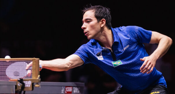Hugo Calderano conquista medalha de prata no Mundial de Tênis de Mesa