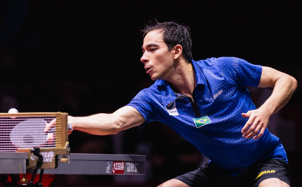 Hugo Calderano conquista medalha de prata no Mundial de Tênis de Mesa