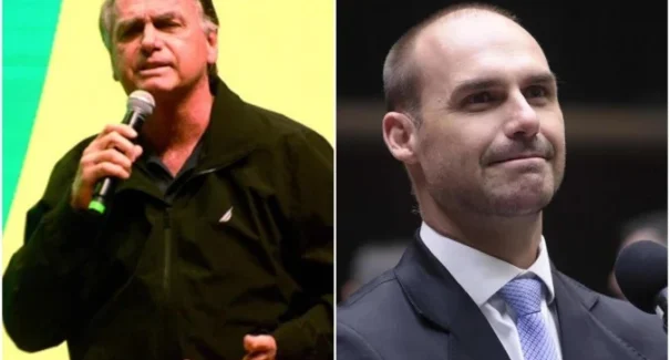 Jair Bolsonaro presta depoimento à Polícia Federal acerca das atividades de Eduardo nos EUA