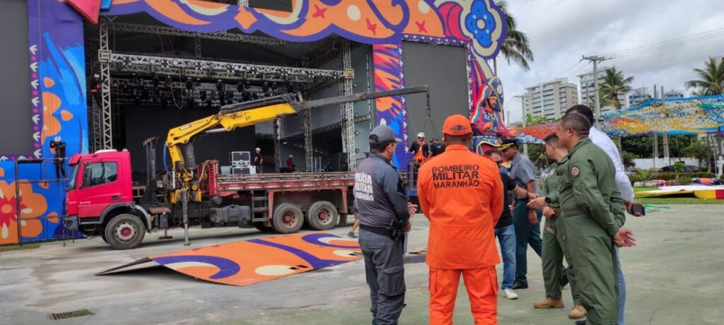 Vistoria técnica (Foto: Divulgação)