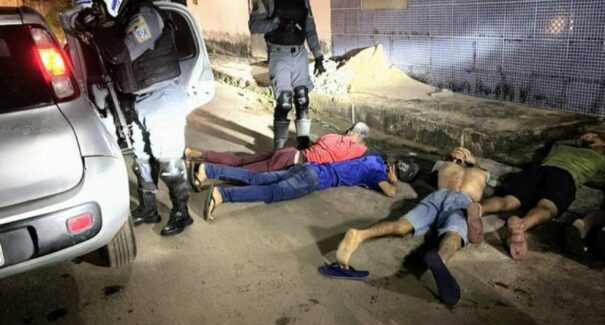 Quatro suspeitos de assaltos em São Luís são presos em São José de Ribamar