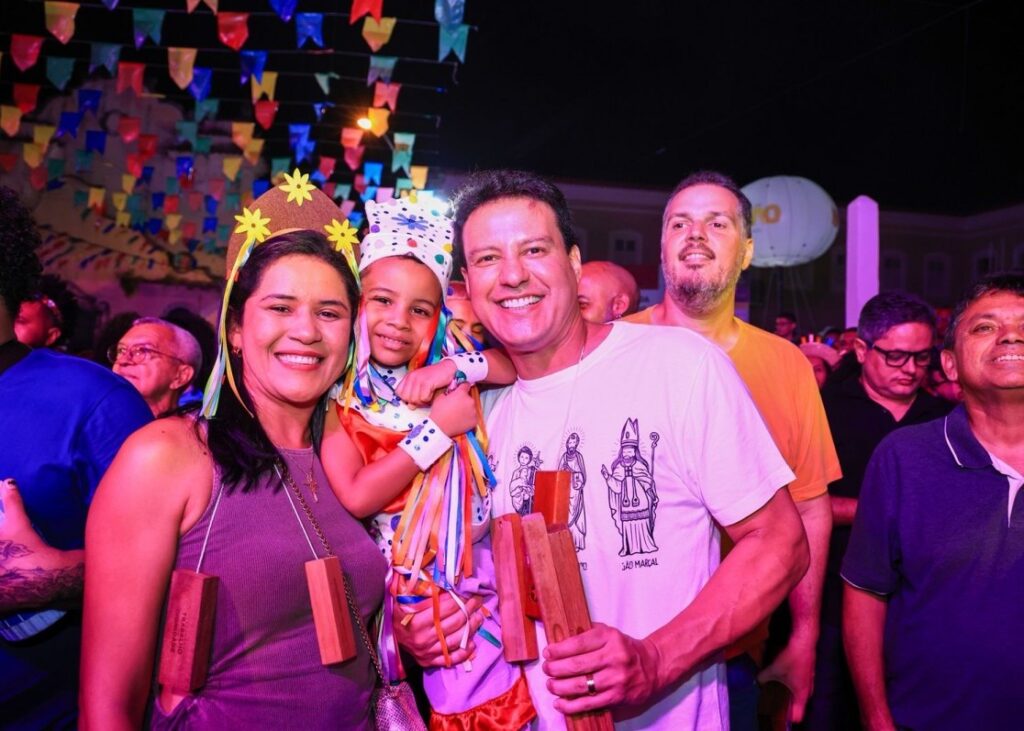 Felipe Camarão no Arraial de Santo Antônio (Foto: Gilson Ferreira)