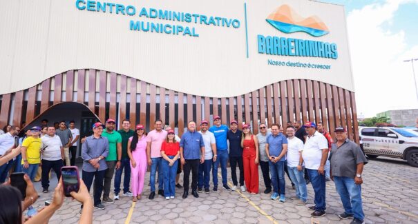 Secretário Orleans Brandão prestigia inauguração do novo Centro Administrativo de Barreirinhas