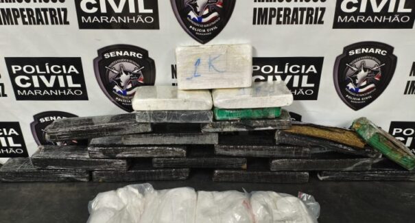 Polícia desmonta esquema de tráfico interestadual em Imperatriz; mais de 20kg de drogas foram apreendidas