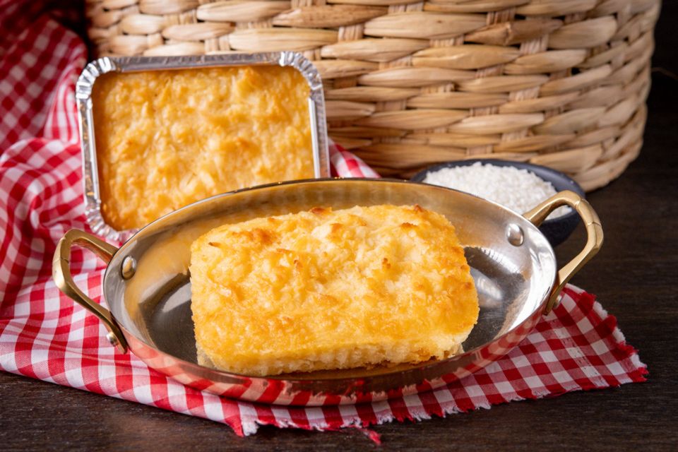 O manuê assado é típico da culinária junina maranhense. (Foto: Divulgação)