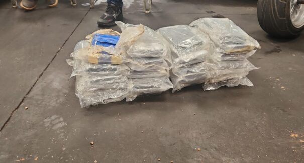 PRF apreende 21 tabletes de cloridrato de cocaína na BR-135