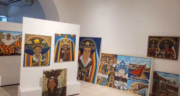 Artista visual Djalma Raposo apresenta telas com as manifestações folclóricas maranhenses
