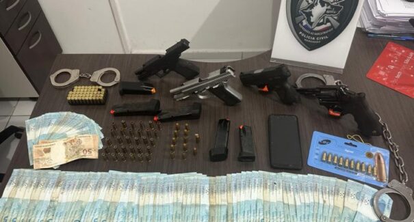Em São Luís, Policial Militar da reserva é preso em flagrante por posse ilegal de arma de fogo
