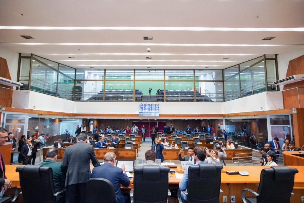 Assembleia aprovou a MP na sessão plenária realizada na manhã desta terça-feira (24)(Foto: Agência Assembleia)