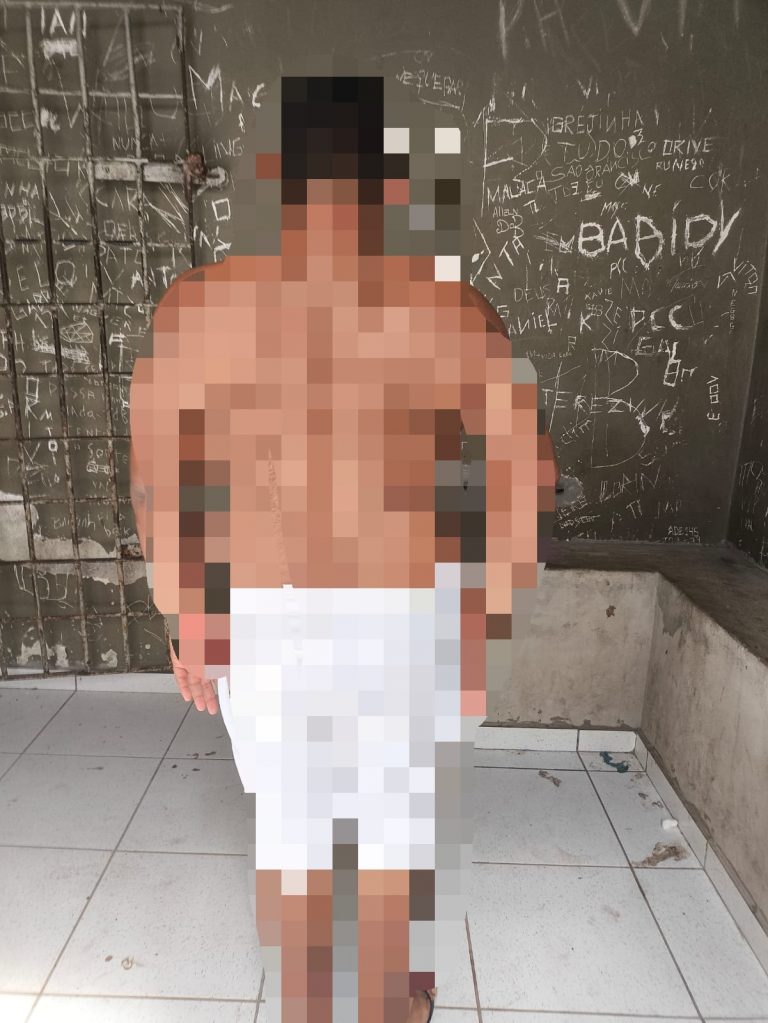 Após os procedimentos de praxe na delegacia, o homem foi encaminhado para uma unidade prisional da região (Foto: Divulgação/PC-MA)