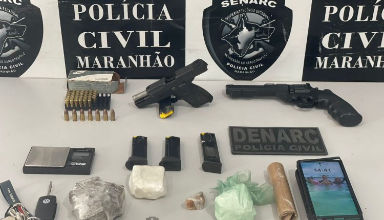 A ação foi realizada por equipes da Delegacia de Repressão ao Narcotráfico (DENARC) do município. - (crédito: Polícia Civil)