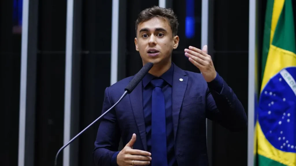 Nikolas Ferreira (Foto: Pablo Valadares/ Câmara dos Deputados)