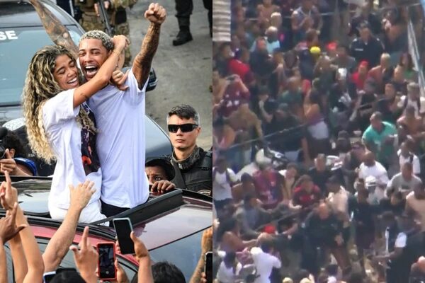 MC Poze do Rodo é solto (Foto: Reprodução/Redes Sociais)
