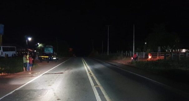 Idoso morre atropelado na BR-135, em Capinzal do Norte