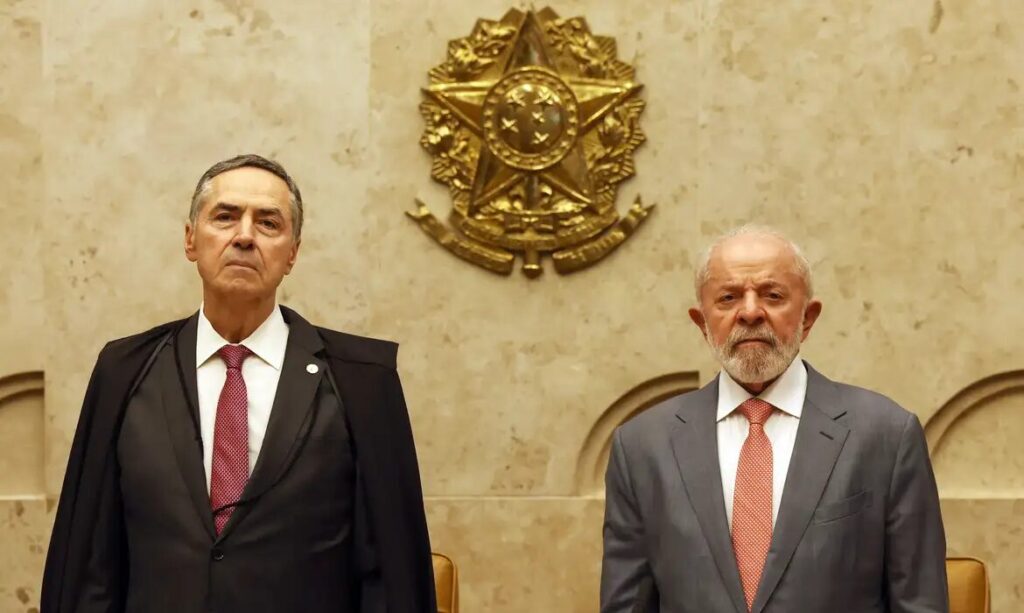 Jantar com ministros do STF (Foto: Antônio Cruz/Agência Brasil)