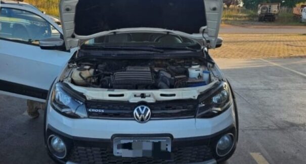 PRF recupera picape roubada em Teresina durante fiscalização na BR-316, em Santa Inês (MA)