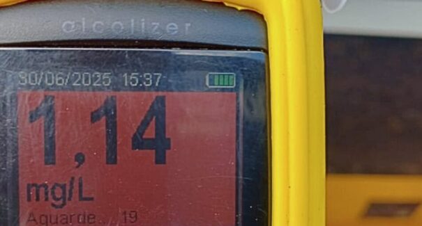 Homem é preso por embriaguez ao volante na BR-010, em Imperatriz (MA)