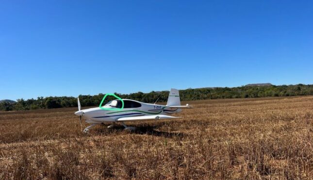 Após ser roubado no Maranhão, avião de prefeito maranhense é localizado em Tocantins