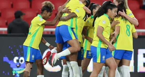 Goleada põe seleção feminina na final da Copa América e na Olimpíada