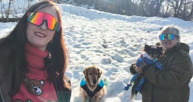 Brasileira morre em acidente na Patagônia após realizar sonho de ver a neve com a mãe e os cães