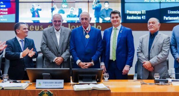 Assembleia Legislativa concede Medalha “Manuel Beckman” a Alim Rachid Maluf Filho