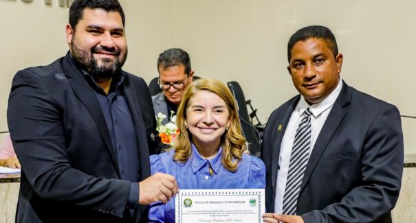 Iracema Vale recebe título de Cidadã Itapecuruense e reitera compromisso com o desenvolvimento do município