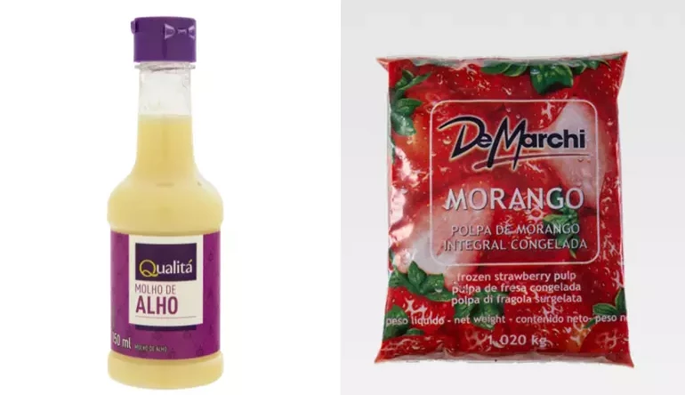Molho de alho e polpa de fruta (Foto: Reprodução)
