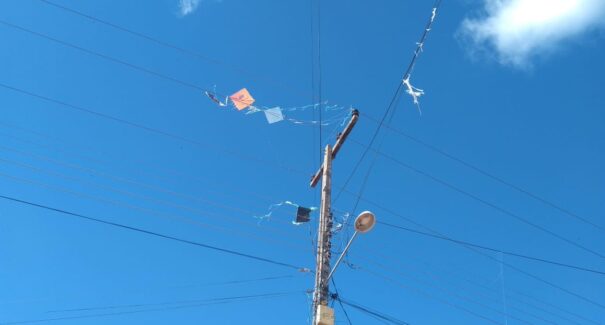 Levantamento alerta para grande quantidade de ocorrências com pipas na rede elétrica no Maranhão