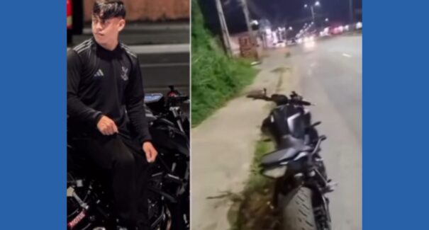 Jovem tem corpo partido ao meio em acidente de moto no Araçagy