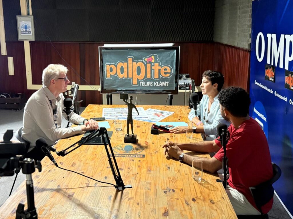 Durante entrevista fizeram análise do cenário político para   as Eleições 2026 (Foto: Divulgação)