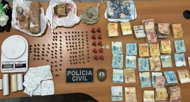 Em Cururupu, duas pessoas são presas com drogas e mais de R$ 28 mil  durante operação da Polícia Civil