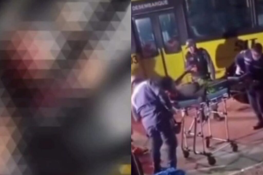 O assaltante que morreu foi identificado como Leilson de Jesus Silva Nina, de 17 anos. O comparsa, de 14 anos, também foi baleado (Foto: Redes Sociais)