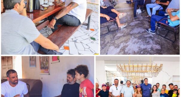 Paulo Victor cumpre agendas em Vargem Grande, Presidente Vargas e Anapurus