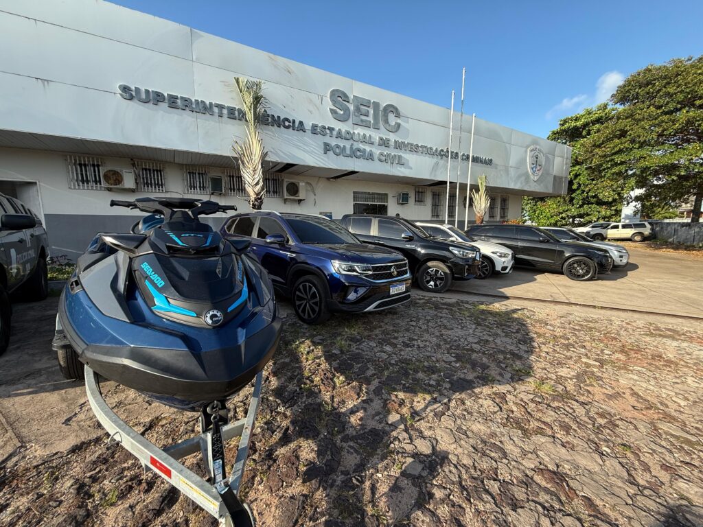 Moto aquática e carros de luxo são apreendidos durante operação contra influenciadores em São Luís