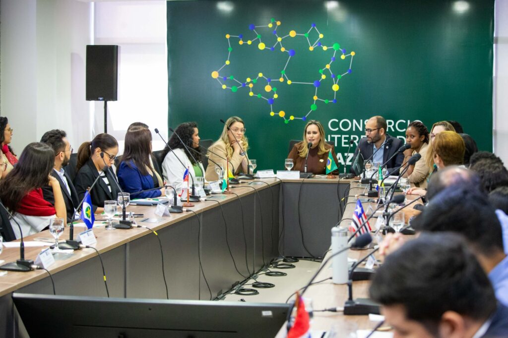 Assessores de Comunicação dos Estados da Amazônia Legal participam de Workshop de Comunicação, em Brasília (Foto: Consórcio Amazônia Legal)