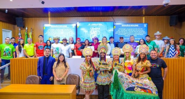 Câmara de São Luís realiza sessão solene em homenagem a grupos tradicionais de Bumba Meu Boi