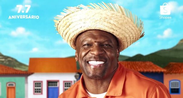 Shopee 7.7 chega com descontos, lives e o carisma de Terry Crews