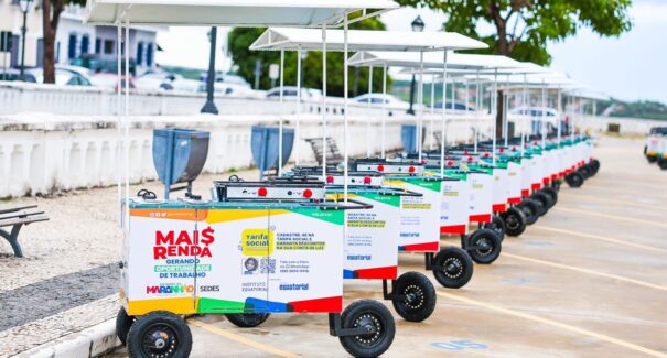 Governo do Maranhão e Equatorial entregam mais 500 carrinhos do Programa Mais Renda