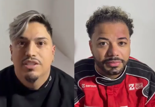 Hytalo Santos e o marido estavam com 8 celulares no momento da prisão