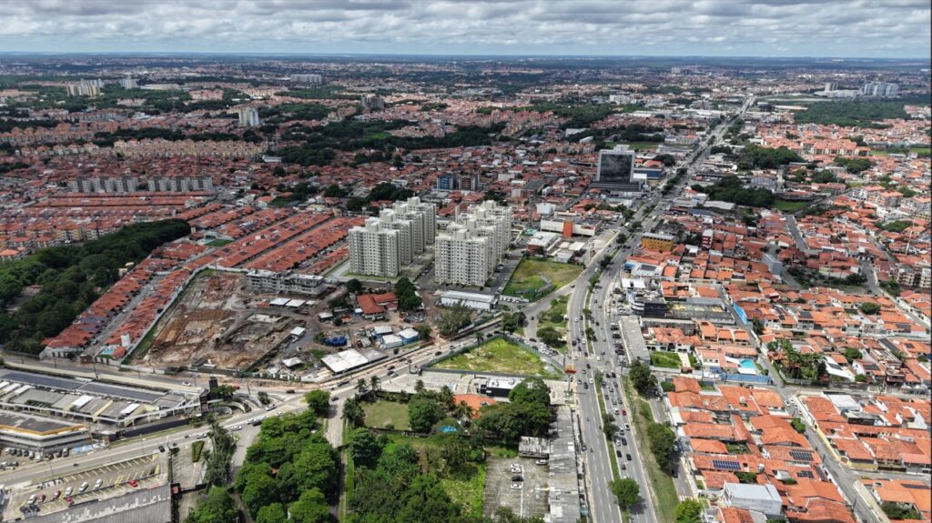 Vista panorâmica da Cohama, bairro conhecido pela organização e qualidade de vida em São Luís (Foto: Divulgação)