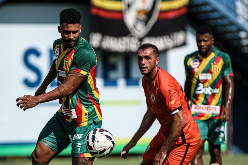 Derrota acabou com o sonho tricolor de voltar à Série C do Brasileiro. (Foto: João Normandk/Divulgação)