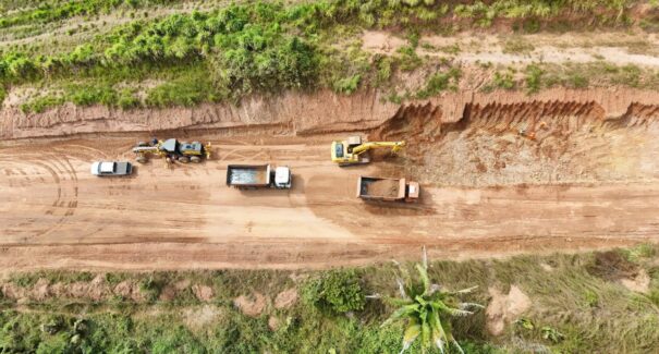 Obras de pavimentação da MA-247 avançam no Médio Mearim