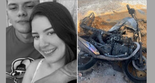 Casal morre em acidente com carreta na BR-135
