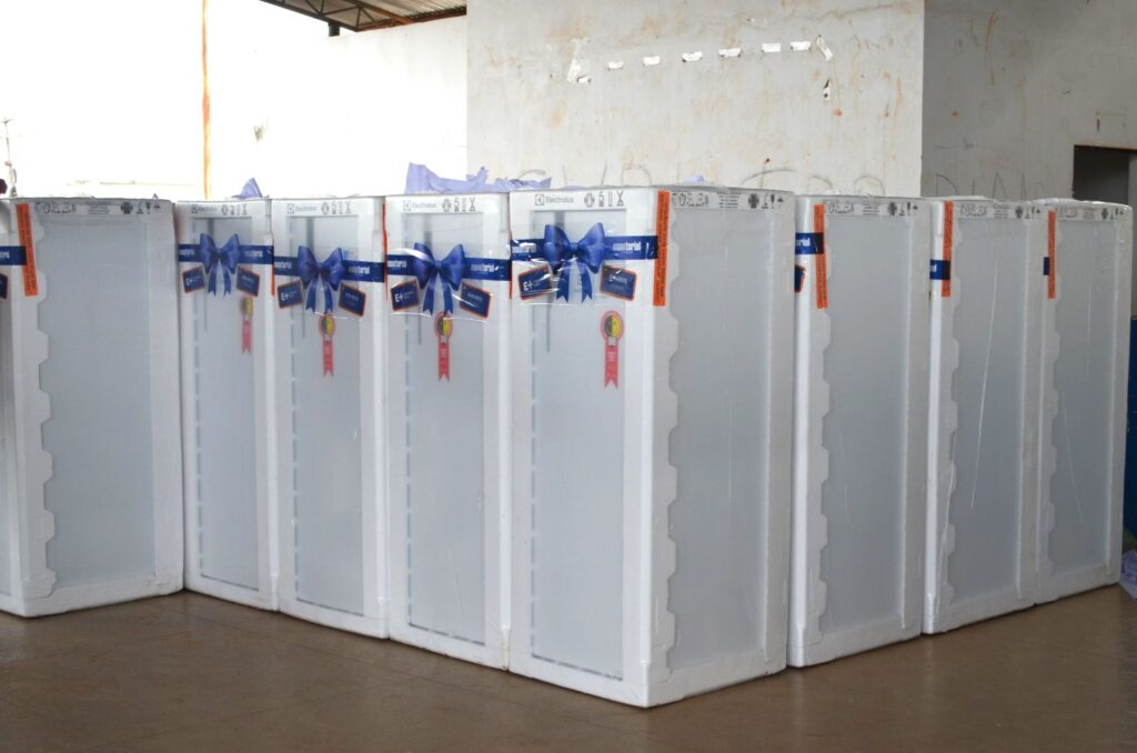 O sorteio dos 50 refrigeradores novos será na quinta-feira (14) e a entrega das geladeiras na sexta-feira (15). (Foto: Divulgação)