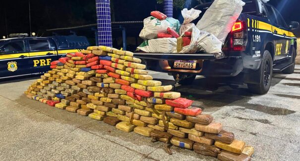 Drogas escondidas: PRF apreende mais de 420 kg de entorpecentes em Alto Alegre do Maranhão