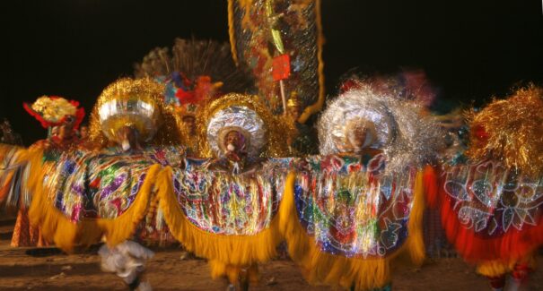 Maracatu Estrela de Ouro de Aliança realiza intercâmbio cultural em São Luís